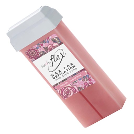 ITALWAX vosková rolka HIGHLY PLASTIC FLEX 100ml RUŽOVÝ OLEJ