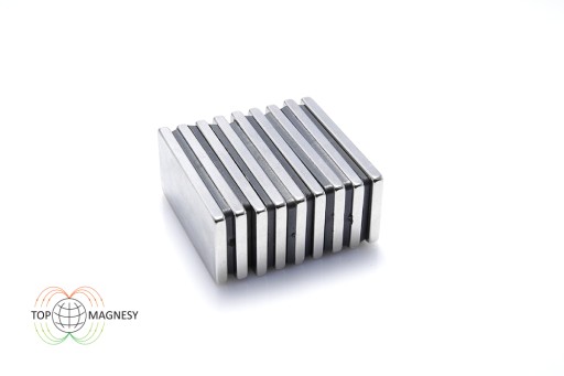 Neodymový tanierový magnet MPŁ 42x20x3 N38
