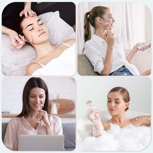 JADE STONE ROLLER MASÁŽER NA TVÁR TELA