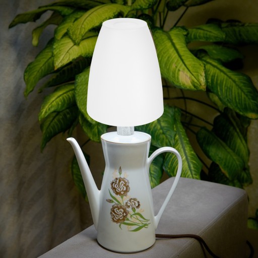 PLASTOVÁ VYMENITEĽNÁ LAMPA TIEŇTO STOLOVEJ LAMPY