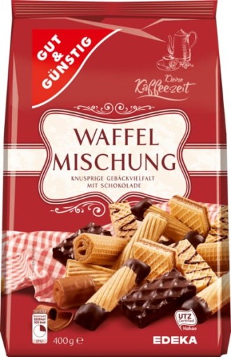 G&G Wafel Mischung Mliečne oblátky 400g