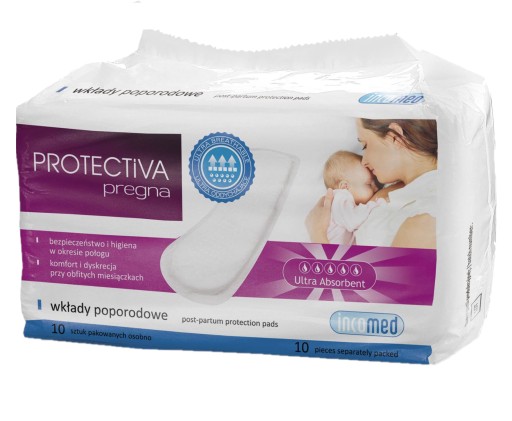 Protectiva Pregna popôrodné gélové vložky 10 ks