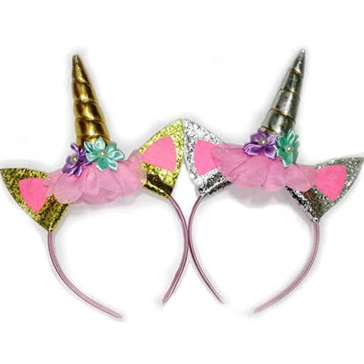 ČELENKA PRE DIEVČATVO JEDNOROŽEC HORN UNICORN PROM ŠATY