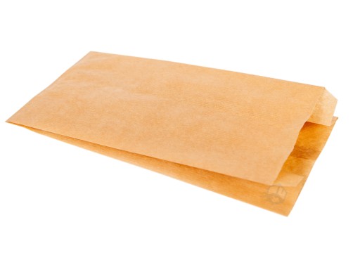 Papierové sáčky raňajkové sáčky hnedé šedé skladané 15x6x28 100 ks