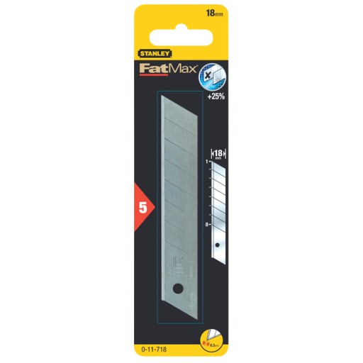 STANLEY FatMax lámacia čepeľ 18mm 5 ks.