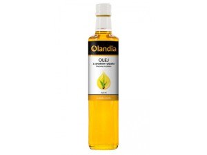 ĽANOVÝ OLEJ LISOVANÝ ZA STUDENA, BIO, 250 ml - OLANDIA