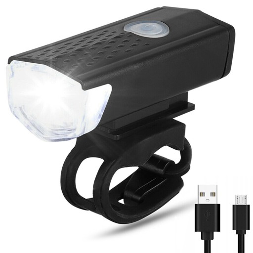 LED LAMPA NA BICYKEL USB PREDNÉ SVETLO NA BICYKEL