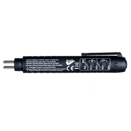 5-LED tester brzdovej kvapaliny