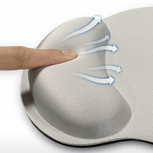Ergonomická gélová podložka pod myš na zápästie