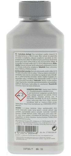 Scanpart tekutý odstraňovač vodného kameňa pre kávovary 250ml