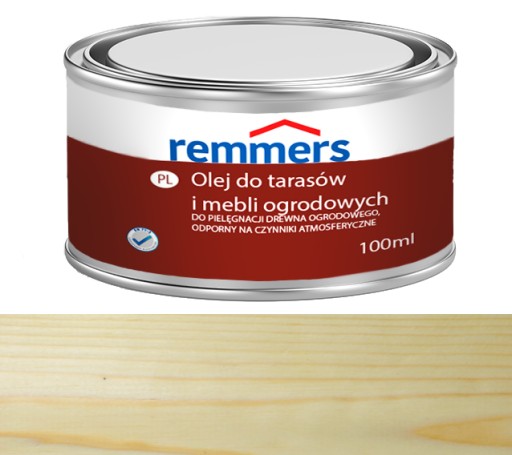 Remmers Pflege-ol olej Vzorka 100ml Bezfarebný