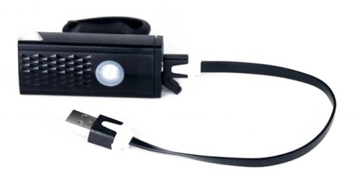 SET PREDNÉ LED SVETLO NA BICYKEL + ZADNÉ SVETLO