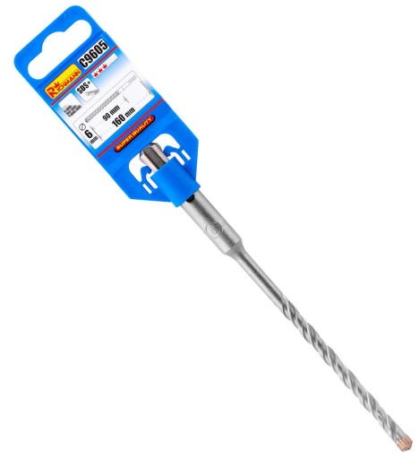 SDS+ VŔTAČKA DO BETÓNU 4-BETÓNOVÁ 6x160mm C9605