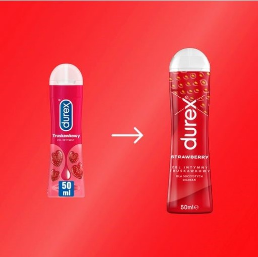 DUREX PLAY JAHODA INTÍMNY GÉL 50 ml