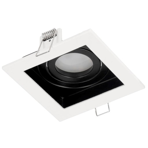 HALOGÉNOVÁ ZÁPUSTNÁ LAMPA, POHYBLIVÁ, BIELA A ČIERNA EDO