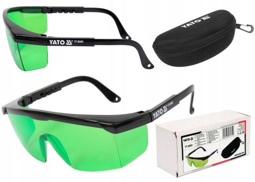 ZELENÉ OKULIARE PRE PRÁCU S LASEROM YATO POLYKARBONÁT