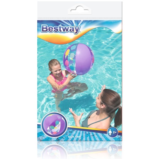 Bestway 31036 PLÁŽOVÁ GUĽA 51cm ŽLTÁ