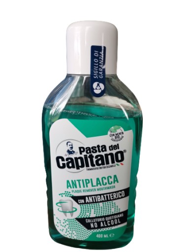 CAPITANO ústna voda na odstránenie zubného povlaku