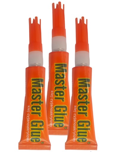 SUPER MASTER GLUE rýchle lepidlo, silné, 3 ks