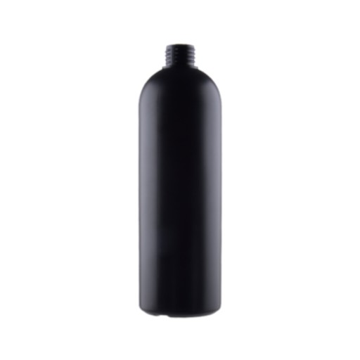 Čierna okrúhla fľaša 1000 ml na miešanie živice