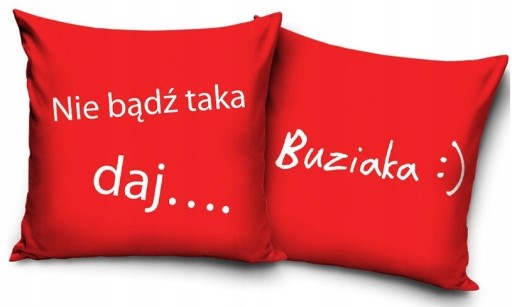 dekoračná OBLIECKA NA VANKÚŠ VALENTÍN love LOVE 40x40