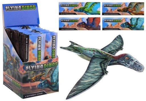 DINOSAURY LIETAJÚCE LIETADLO PENOVÉHO PENOVÉHO TYROPINU