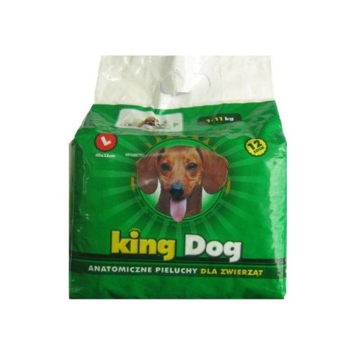 KING DOG ANATOMICKÉ PLIENKY PRE PSA A MAČKU 12 ks