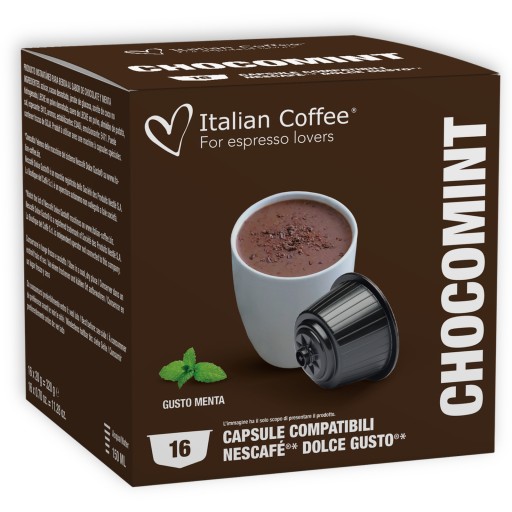 Kapsule pre Dolce Gusto Čokoláda s mätou 16 ks