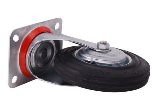 Otočné kolesá ku kočíku, gumené 125mm, samonastavovacie
