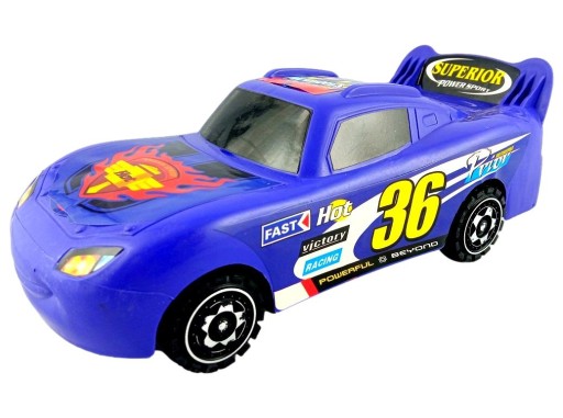 FAREBNÝ MODEL ŠPORTOVÉHO AUTA 24CM AUTO