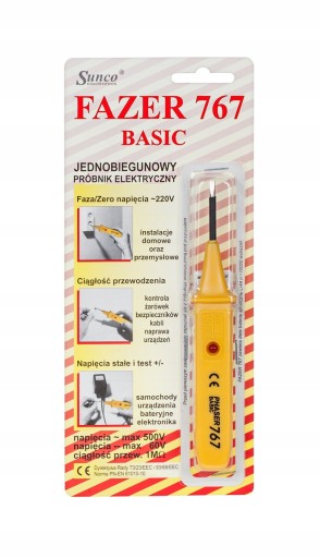 Elektrický tester Fazer Basic 767