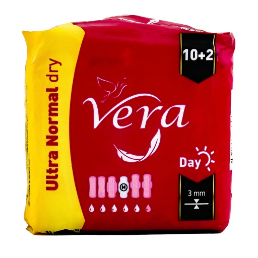 Ultra NORMAL Dry Day VERA hygienické vložky s krídelkami 10+2 ks.