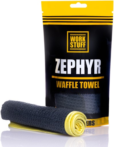 WORK STUFF Zephyr Waffle Uterák Waffle Mikrovlákno Čistenie okien bez šmúh