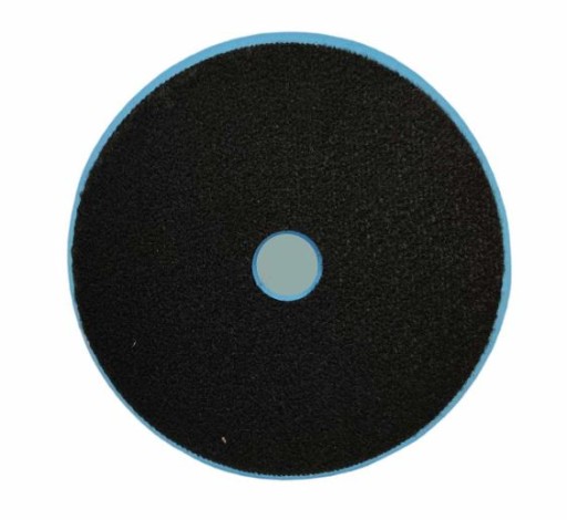 Špongiový leštiaci kotúč so suchým zipsom 125 mm, stredne mäkký