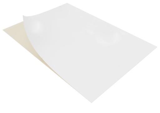 Termo kuriérske etikety A4 100 listov samolepiace biele 210x297 mm