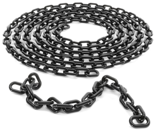 Retiazka plastová ČIERNA 6mm -TRAYTECH- 1m