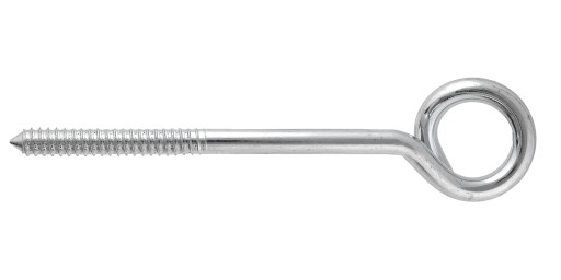 Skrutkovací hojdací hák POZINKOVANÝ NA DREVO fi12x220 mm DLHÝ