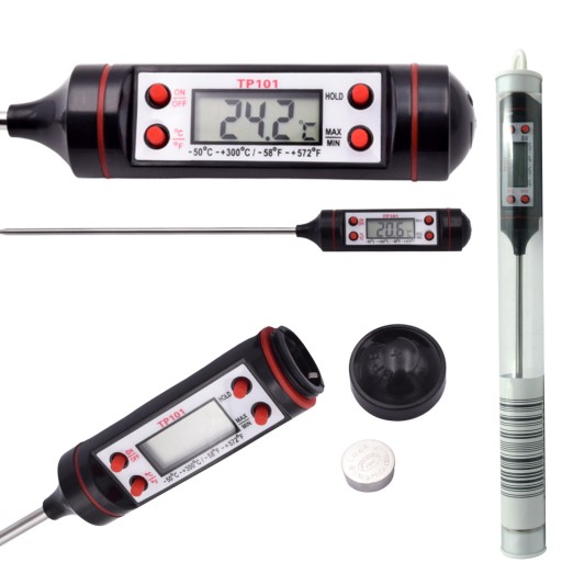LCD KUCHYNSKÝ TEPLOMER SONDA NA MÄSO VÍNO