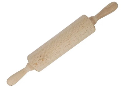 OTOČNÝ DREVENÝ VALEC NA CESTO