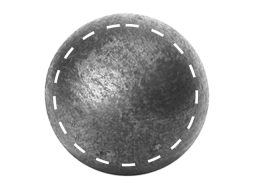 PRÁZDNA GUĽA D100MM