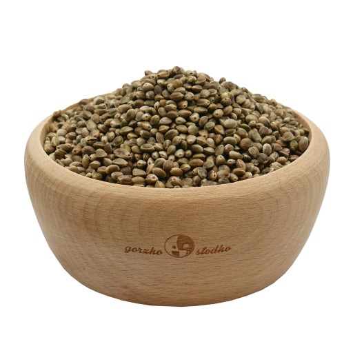 KONOPNÉ SEMIENKO konopné semienko nelúpané 1kg