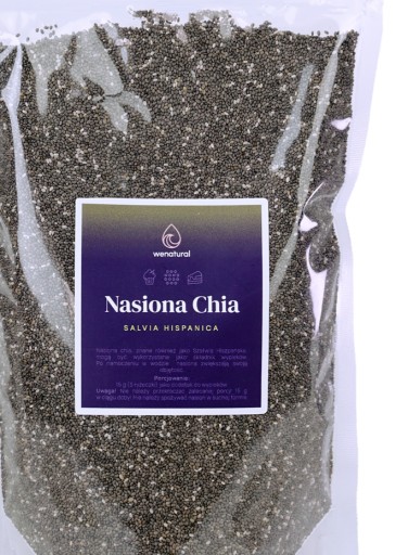 Chia semienka 1kg Wenatural - Šalvia španielska