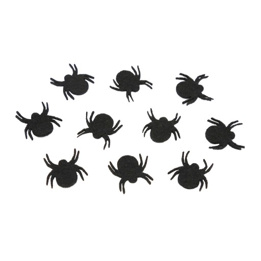 KONFETTI TINY SMALL SPIDER HALLOWEEN 10 ks