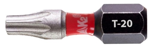 Nárazový hrot bitu pre skrutkovač K2 Impact TX20 TORX T-20 S2 25mm