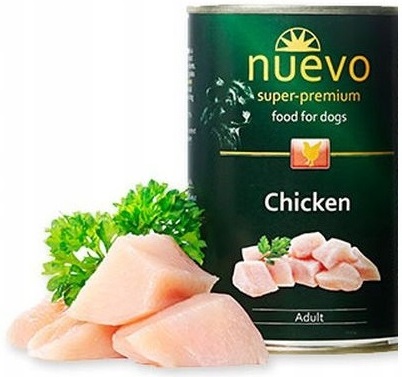 Kuracie mäso pre dospelých psov Nuevo 400 g