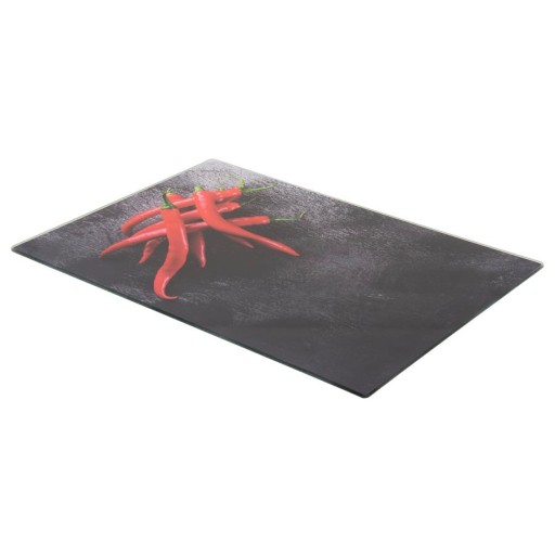 SKLENENÁ DOSKA NA KRÚZANIE 4 MM 20x30 CM TEPOVANÉ OZDOBNÉ VZORY TLAČENÉ