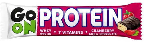 Sante GO ON brusnicová proteínová tyčinka 50g