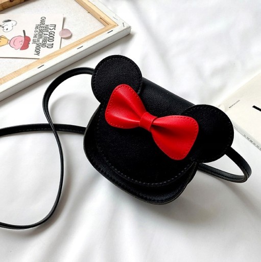 Kabelka Mouse Bow pre mini princezničku