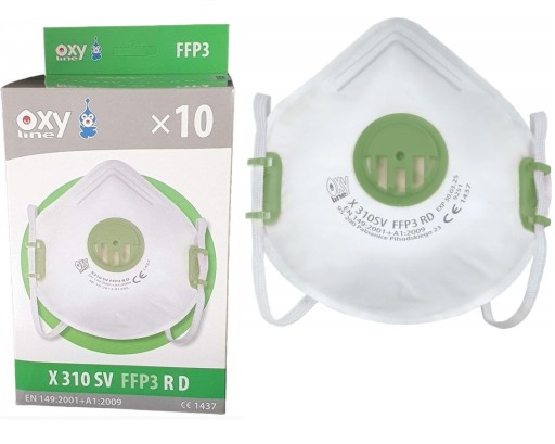 Protiprachová polomaska X-310SV FFP3 NDR