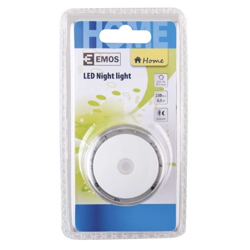 LED nočné svietidlo do zásuvky 230V so súmrakovým senzorom EMOS Lighting P330